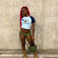 “Militia” baby tee