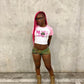 “Militia” baby tee