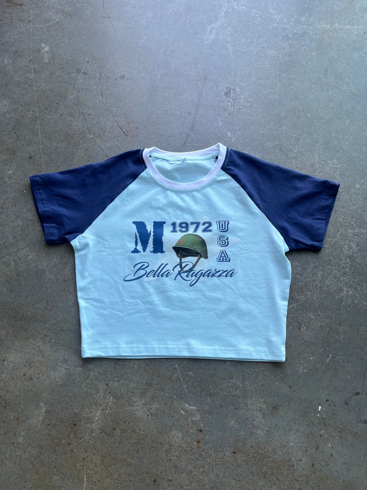 “Militia” baby tee